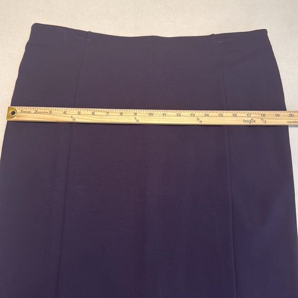 Ann Taylor Ponte Pencil Skirt in Atlantic Navy Size 14 - Picture 7 of 14